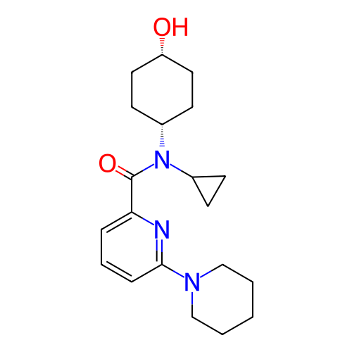Chemical structure of BindingDB Monomer ID 50060501