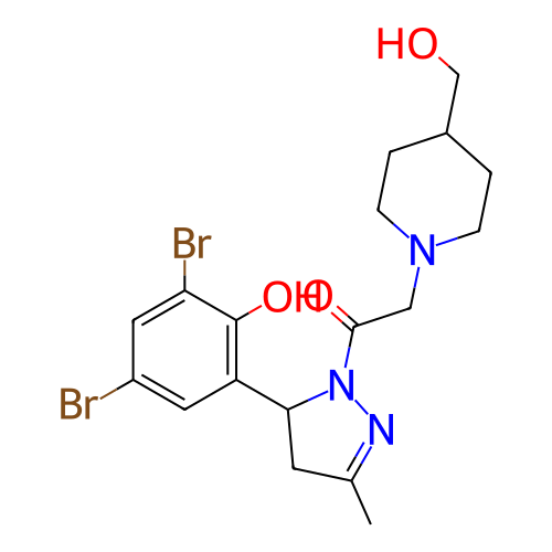 Chemical structure of BindingDB Monomer ID 50060573