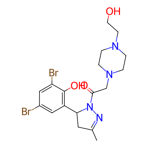 Chemical structure of BindingDB Monomer ID 50060574