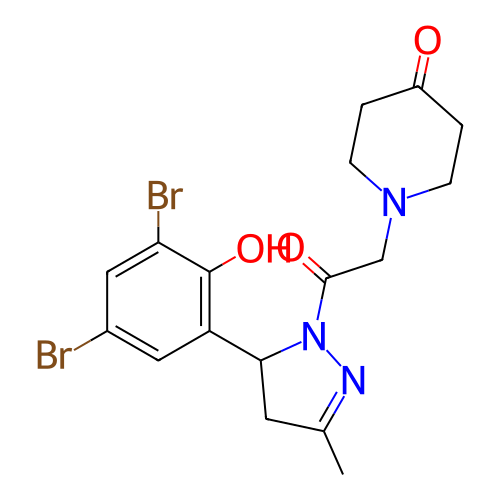 Chemical structure of BindingDB Monomer ID 50060575