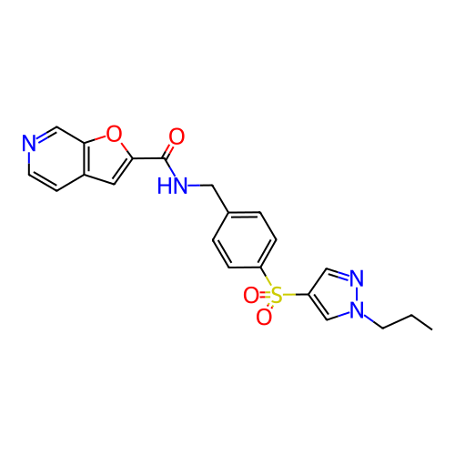 Chemical structure of BindingDB Monomer ID 50060817