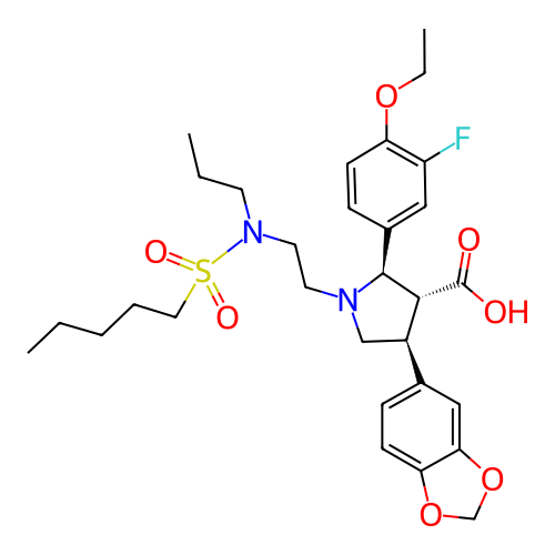 Chemical structure of BindingDB Monomer ID 50061073