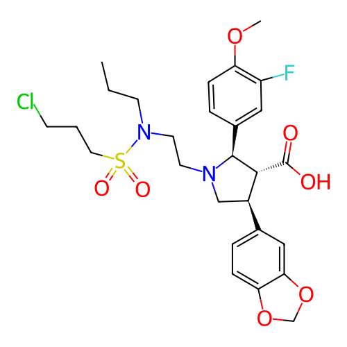 Chemical structure of BindingDB Monomer ID 50061086