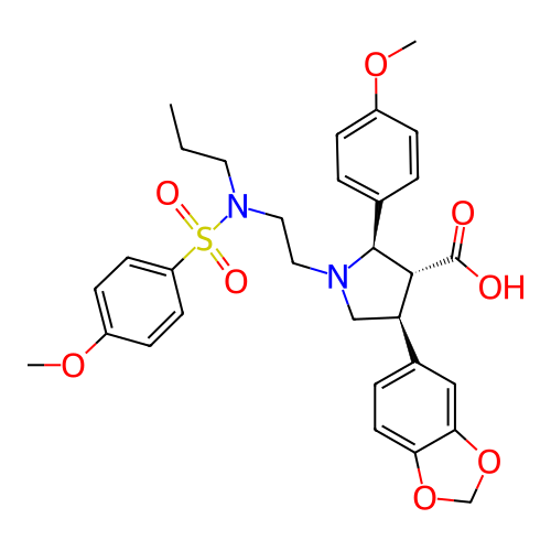 Chemical structure of BindingDB Monomer ID 50061100