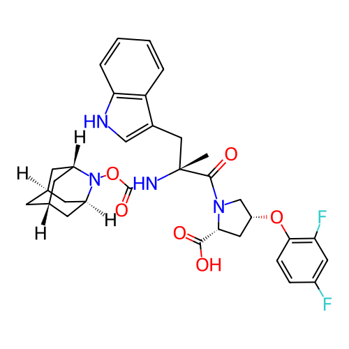 Chemical structure of BindingDB Monomer ID 50061267