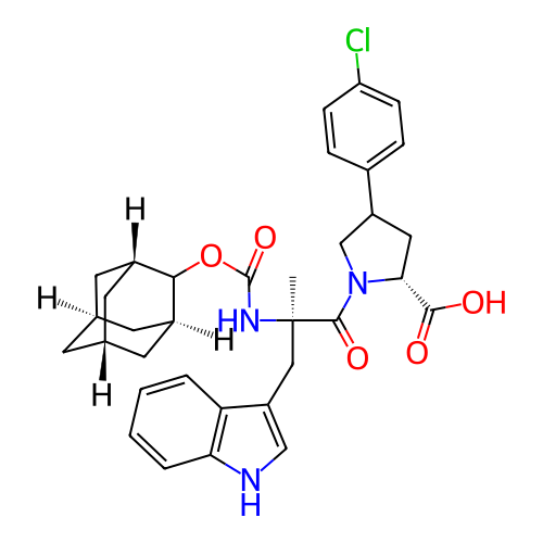 Chemical structure of BindingDB Monomer ID 50061276