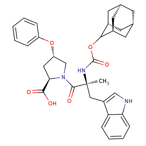 Chemical structure of BindingDB Monomer ID 50061288