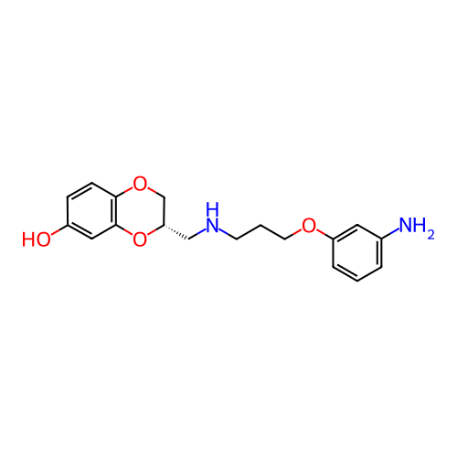 Chemical structure of BindingDB Monomer ID 50061671