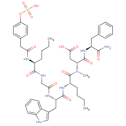 Chemical structure of BindingDB Monomer ID 50061829