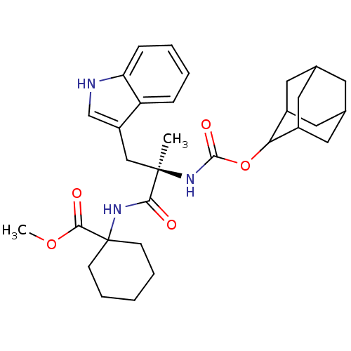 Chemical structure of BindingDB Monomer ID 50061992