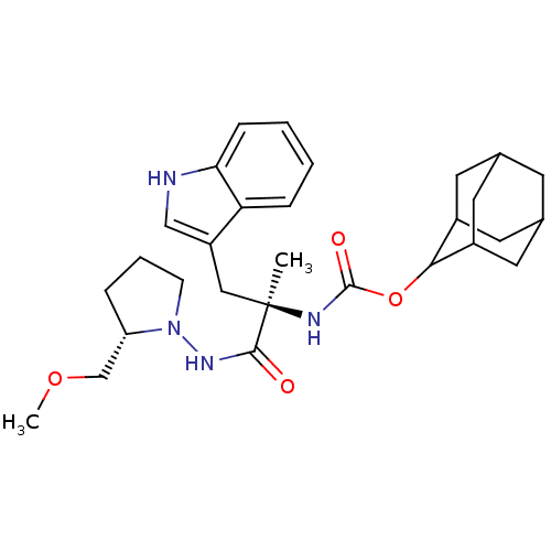 Chemical structure of BindingDB Monomer ID 50062014