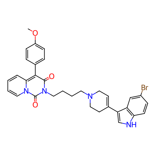 Chemical structure of BindingDB Monomer ID 50062235