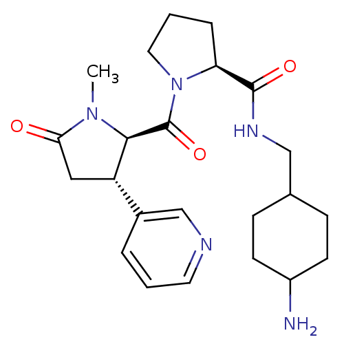 Chemical structure of BindingDB Monomer ID 50062636