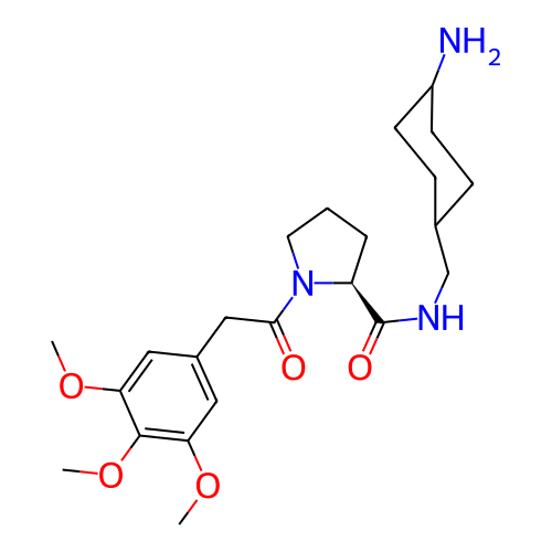 Chemical structure of BindingDB Monomer ID 50062637