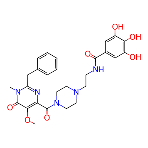 Chemical structure of BindingDB Monomer ID 50062825