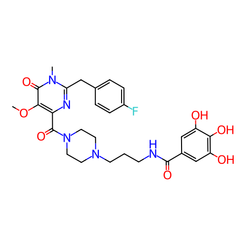 Chemical structure of BindingDB Monomer ID 50062828