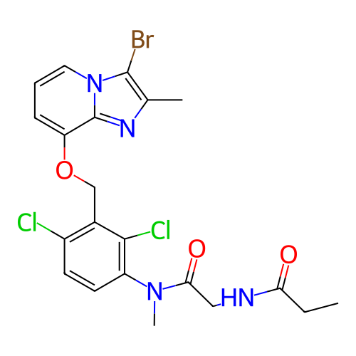 Chemical structure of BindingDB Monomer ID 50062865