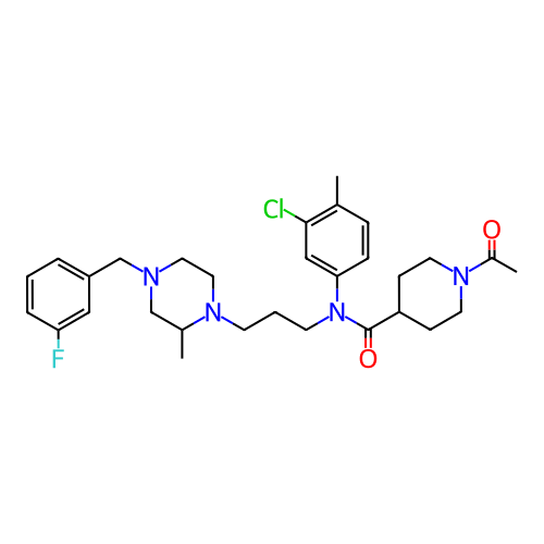 Chemical structure of BindingDB Monomer ID 50062992