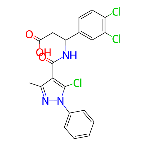 Chemical structure of BindingDB Monomer ID 50063066