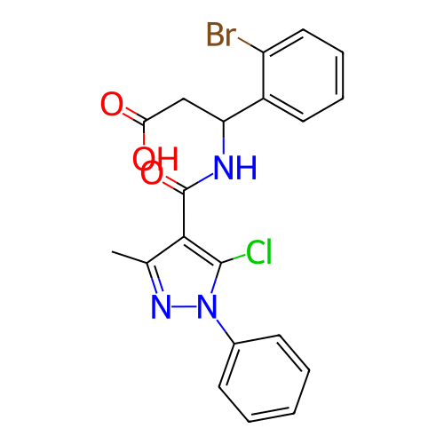 Chemical structure of BindingDB Monomer ID 50063073