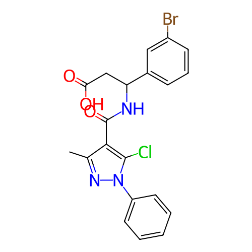 Chemical structure of BindingDB Monomer ID 50063076