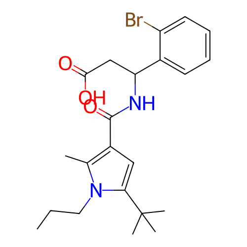 Chemical structure of BindingDB Monomer ID 50063085