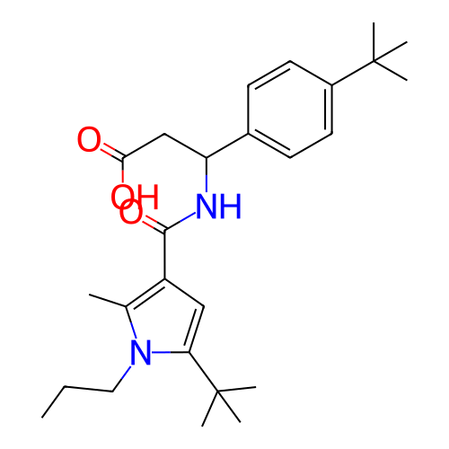 Chemical structure of BindingDB Monomer ID 50063086