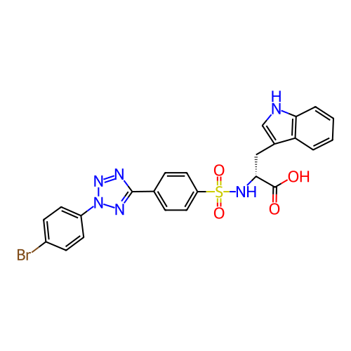 Chemical structure of BindingDB Monomer ID 50063154