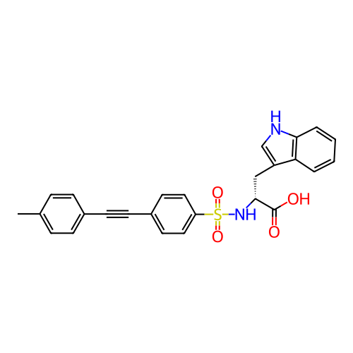Chemical structure of BindingDB Monomer ID 50063174
