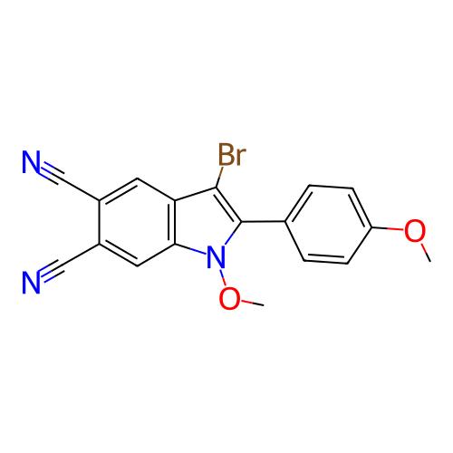 Chemical structure of BindingDB Monomer ID 50063525