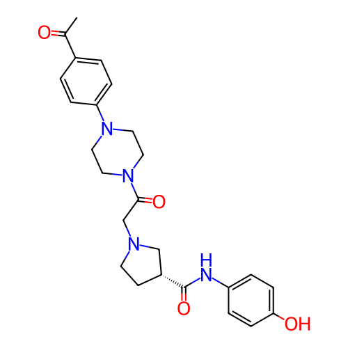 Chemical structure of BindingDB Monomer ID 50063534