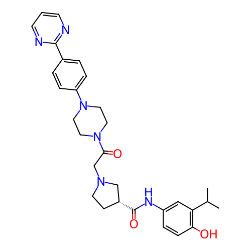 Chemical structure of BindingDB Monomer ID 50063536