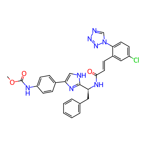 Chemical structure of BindingDB Monomer ID 50063582