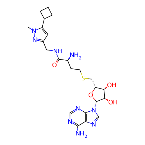 Chemical structure of BindingDB Monomer ID 50063673
