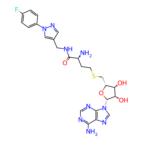 Chemical structure of BindingDB Monomer ID 50063676