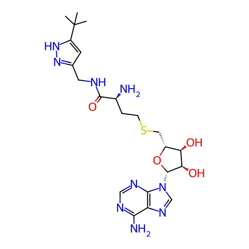 Chemical structure of BindingDB Monomer ID 50063684