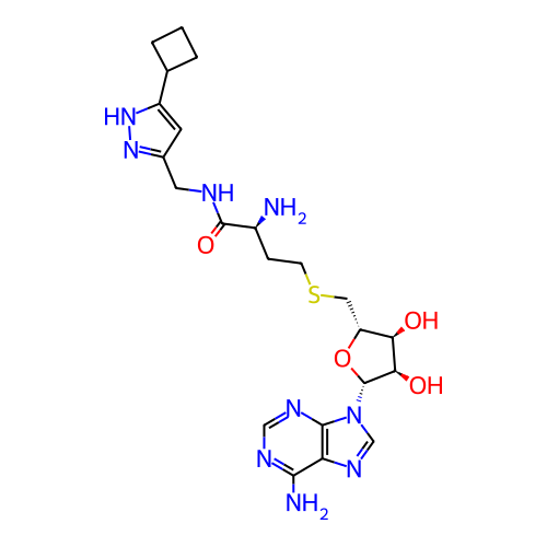 Chemical structure of BindingDB Monomer ID 50063685