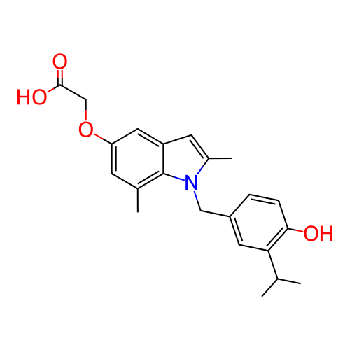 Chemical structure of BindingDB Monomer ID 50063688