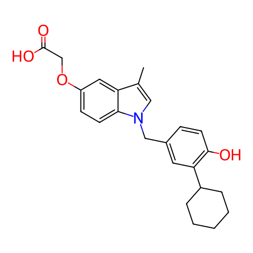 Chemical structure of BindingDB Monomer ID 50063694