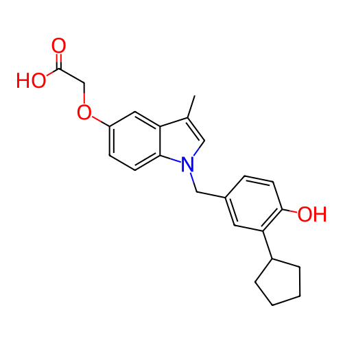 Chemical structure of BindingDB Monomer ID 50063751