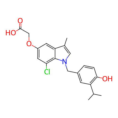 Chemical structure of BindingDB Monomer ID 50063755