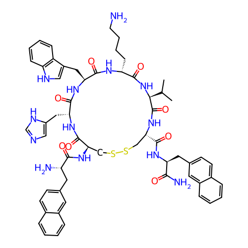 Chemical structure of BindingDB Monomer ID 50063809