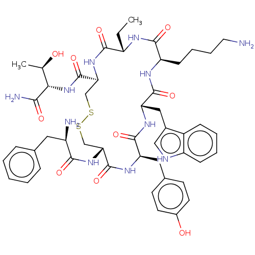 Chemical structure of BindingDB Monomer ID 50063816