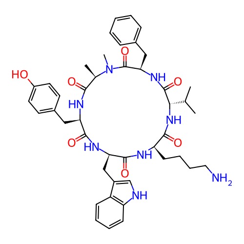 Chemical structure of BindingDB Monomer ID 50063819