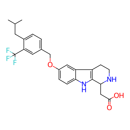 Chemical structure of BindingDB Monomer ID 50063875