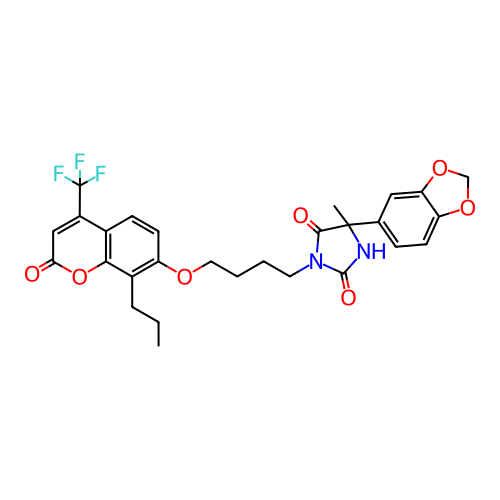 Chemical structure of BindingDB Monomer ID 50064332