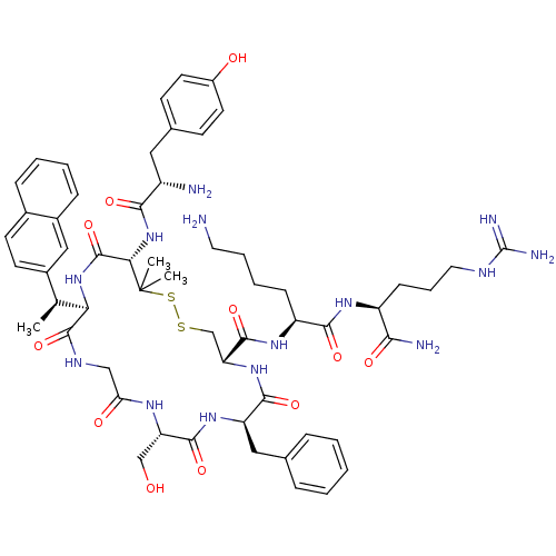 Chemical structure of BindingDB Monomer ID 50064828