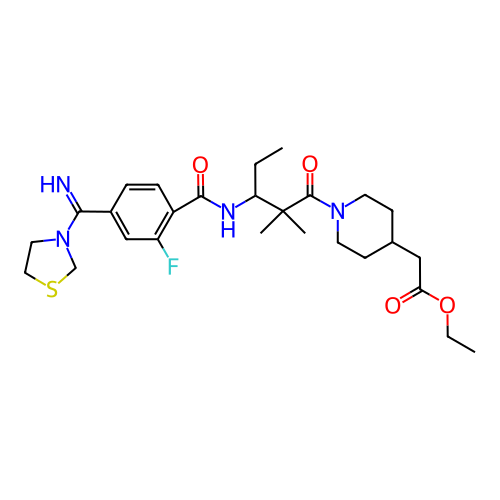 Chemical structure of BindingDB Monomer ID 50064943