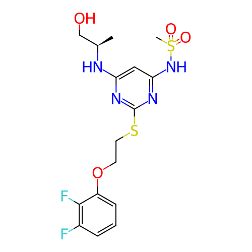 Chemical structure of BindingDB Monomer ID 50065264