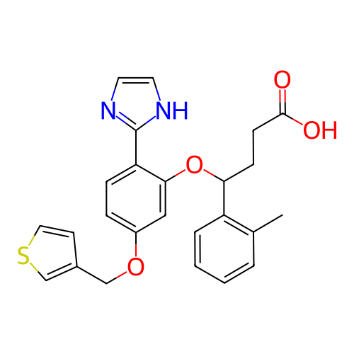 Chemical structure of BindingDB Monomer ID 50065509